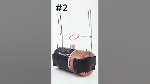 3 Simple DIY Motor Experiments (see full video for instructi