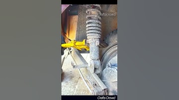 Shock absorption adjustment process of battery car #car #shock #battery #design #engineering