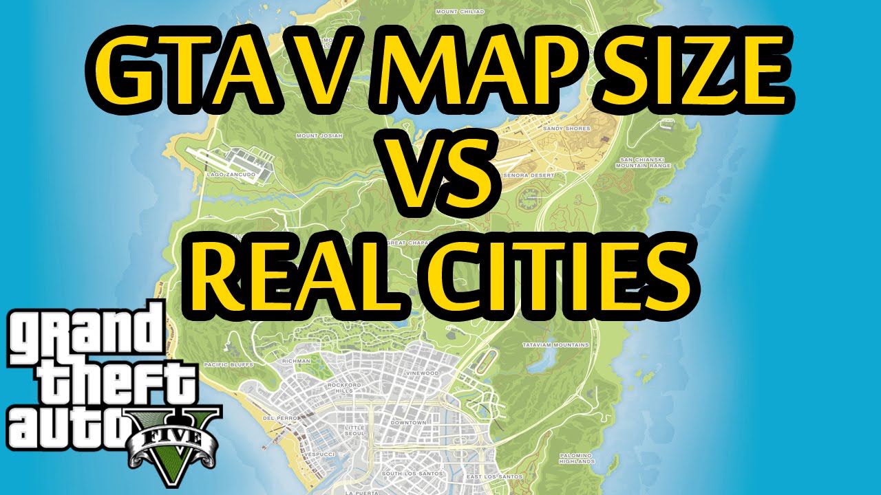 Game Map: Grand Theft Auto V - Atlas View