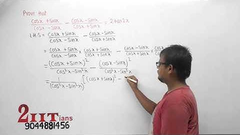 TRIGONOMETRY Exercise 3.7 Q10 Class 11 Maths ML aggarwal IIT JEE