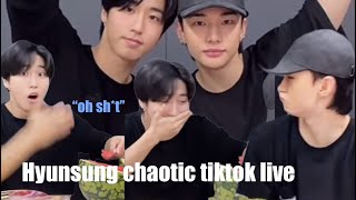 Make Watermelon Hwachae With Hyunsung Hyunjin And Han Tiktok Live 20250826