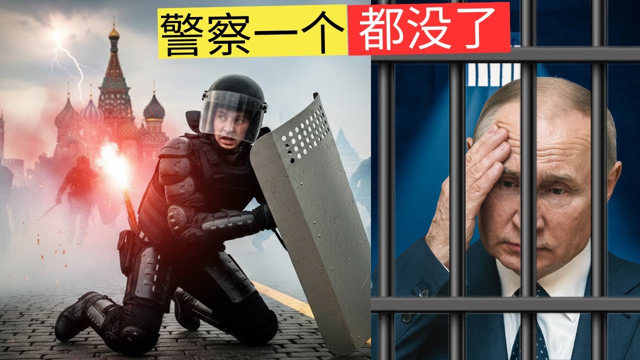 普京或难见明天：莫斯科濒临混乱，17万警察弃他而去
