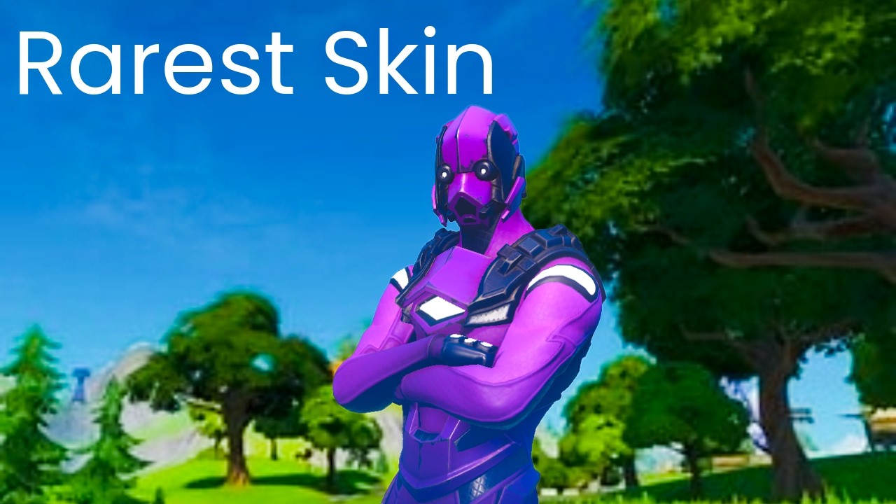 Rarest Skin Ever I Played With The Rarest Skin (EVER)!!! - YouTube