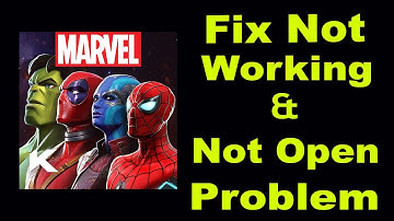 How To Fix Marvel Contest of Champions App Not Working | Marvel Contest of Champions Not Opening |