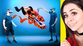 People Doing ART IN VIRTUAL REALITY !