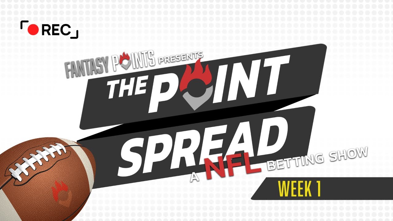 nfl schedule week 1 point spreads