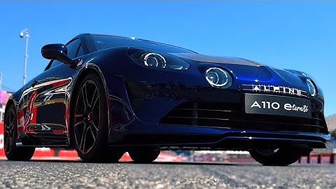Alpine A110 E-Ternité Prototype | All Electric Future Sports Car Concept