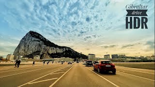 [4K][HDR] Clockwise drive around Gibraltar 13.03.2022