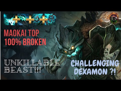 MAOKAI TOP | UNKILLABLE BEAST | CHALLENGING STREAMERS | ქართულად