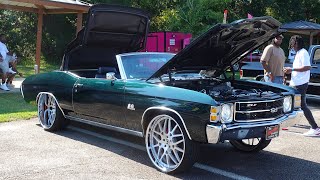 Chris Went LT4 On Em! Supercharged Chevelle Convertible on 24s