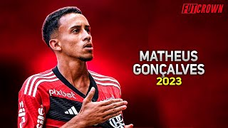 Matheus Gonçalves 2023 ● Flamengo ► Dribles, Gols & Assistências | HD