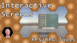 Unity Tutorial: Creating interactive in-game screens