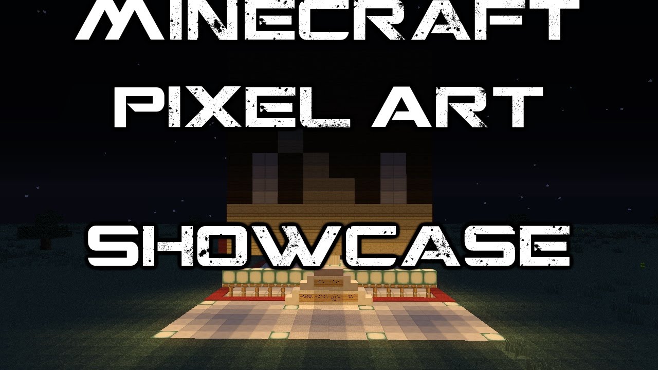 Minecraft Pixel Art Showcase - YouTube