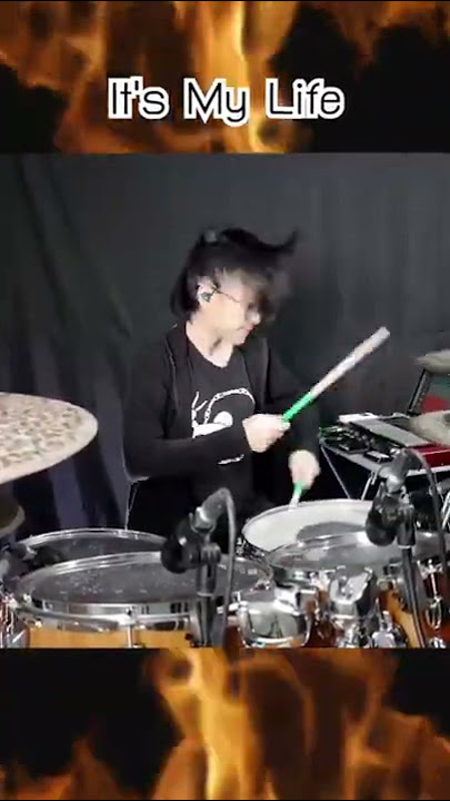 Bon Jovi - It's My Life Drum Cover ( Tarn Softwhip ) Short ver. #drumcover  #drums
