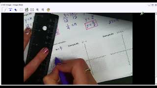 Lesson 3-2: Direct Variation (Review)