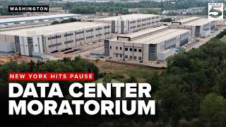 New York becomes FIRST STATE to temporarily suspend data centers