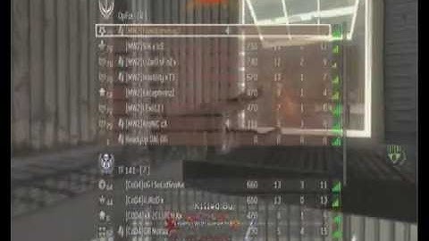 MW2 vs CoD4 Staff Match - Scrapyard Demo