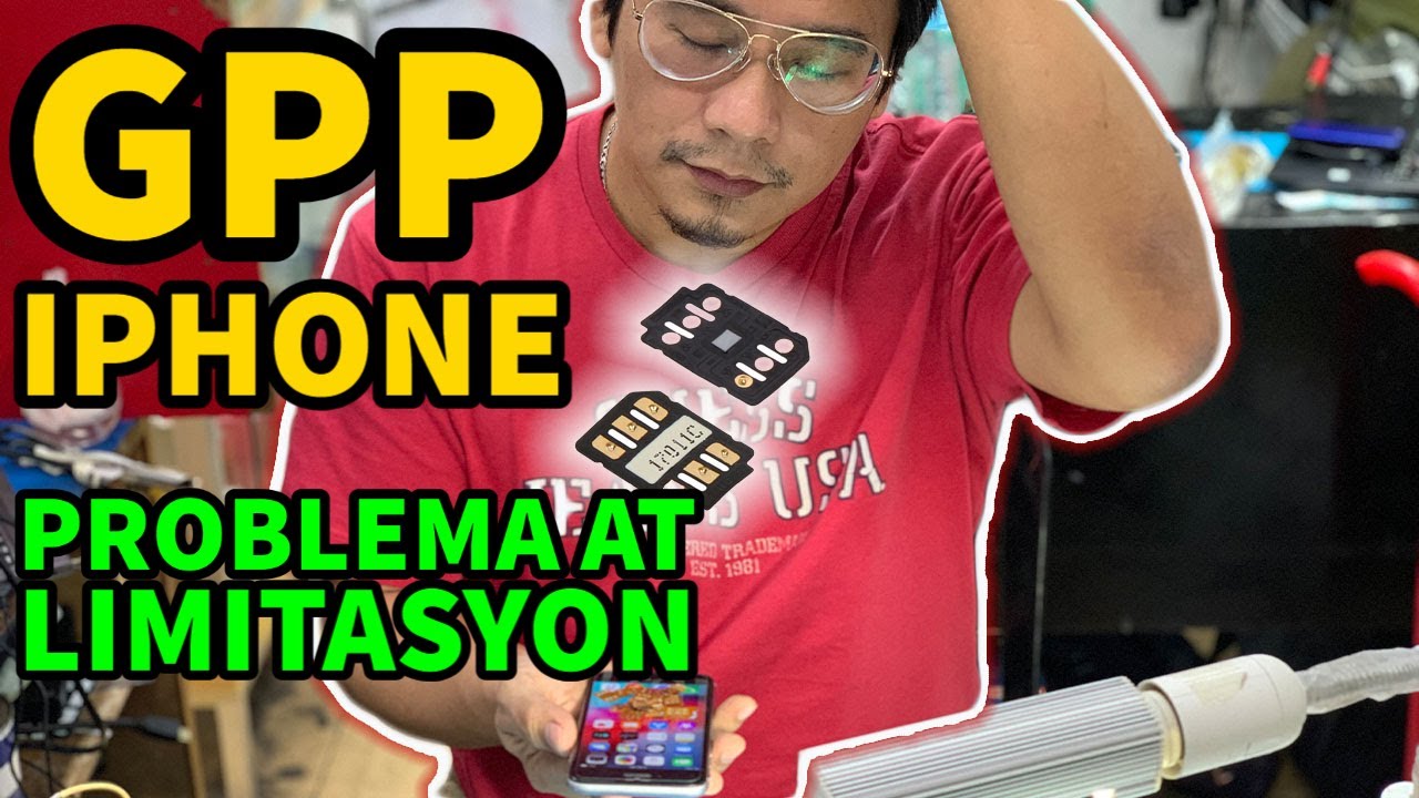 GPP Iphone  GPP Chips mga Limitasyon at Problema sa pag gamit
