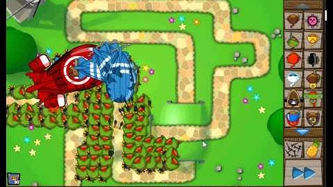 BTD5-Beating a ZOMG with only dart monkeys!