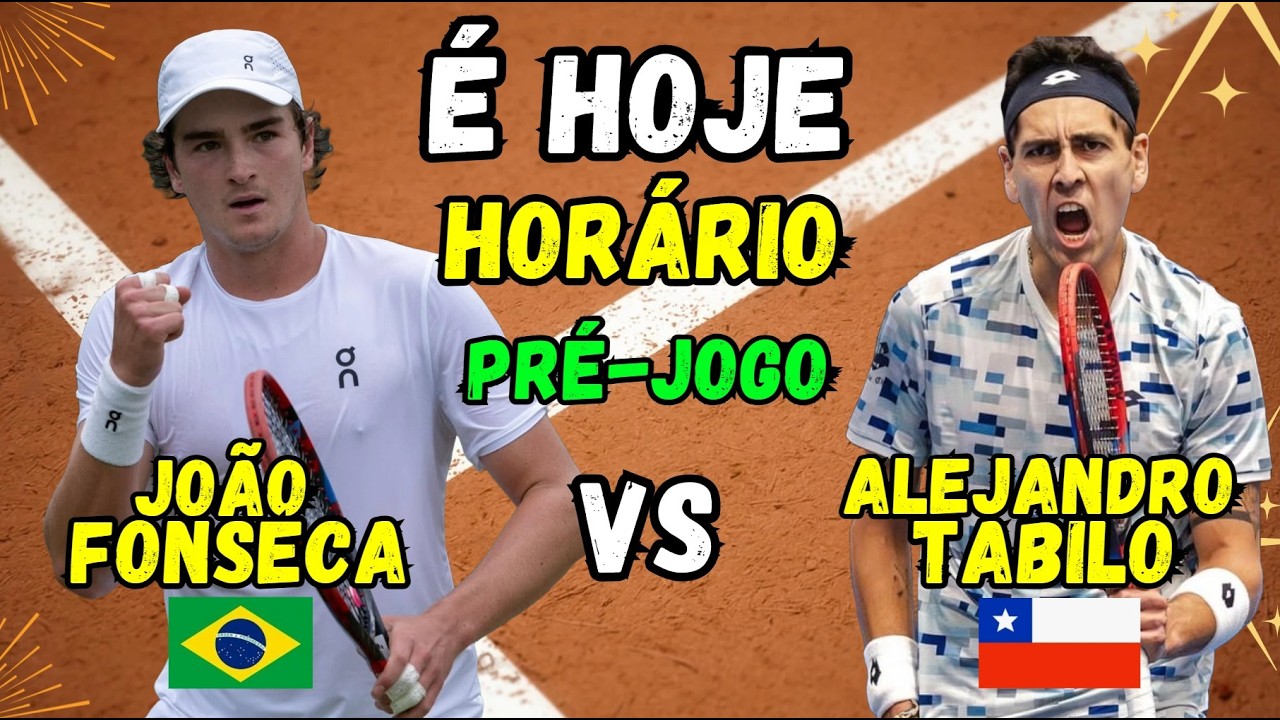 João Fonseca x Tabilo | João busca primeira vitória do ano contra EX TOP20 | Horário e onde assistir