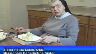 Sister celebrates Easter creating butter lambs
