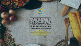 KAIDAH HALAL HARAM MAKANAN DAN MINUMAN
