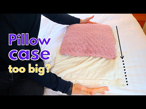 Pillowcase Too Big? (Quick Solution) #shorts