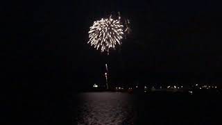4 hr of rising tide time-lapsed to 1 min on July 4 Crescent city Ca