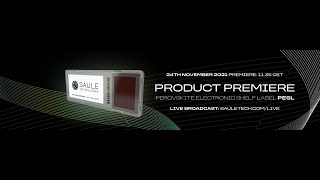 The premiere of the Perovskite Electronic Shelf Label (PESL) - Saule Technologies