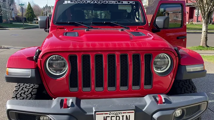 ¡Descubre las increíbles opciones de iluminación en tu Jeep Rubicon!