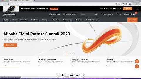 ติดตั้งและทดสอบ nginx บน Alibaba Cloud  เบื้องต้น