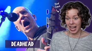 Vocal Coach Reaction to Devin Townsend performing "Deadhead" LIVE at Royal Albert Hall