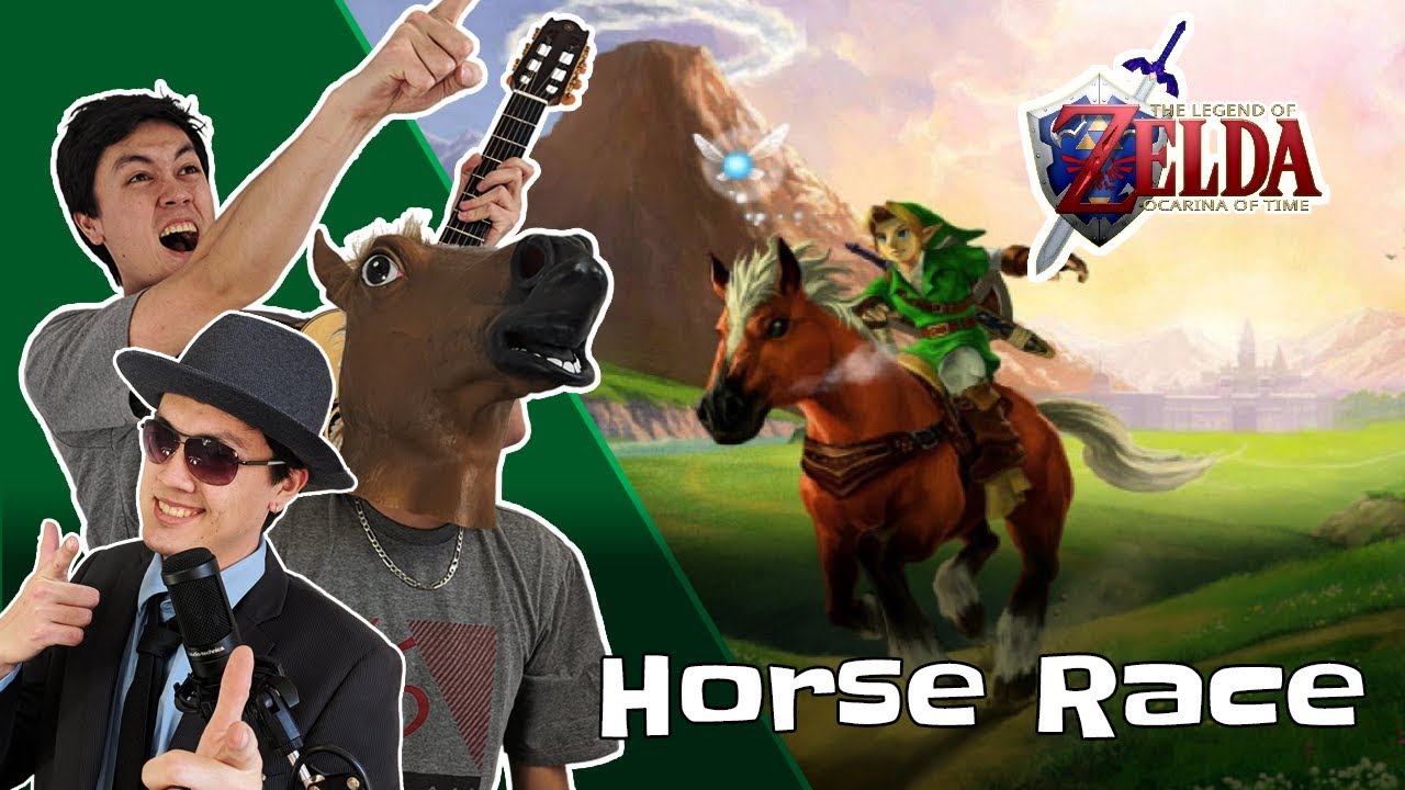 Zelda Ocarina of Time Horse Race RichGC YouTube