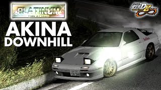RX-7 FC3S Akina downhill night run! ➤ Music 峠 RUN / MYRONE ➤ Initi...