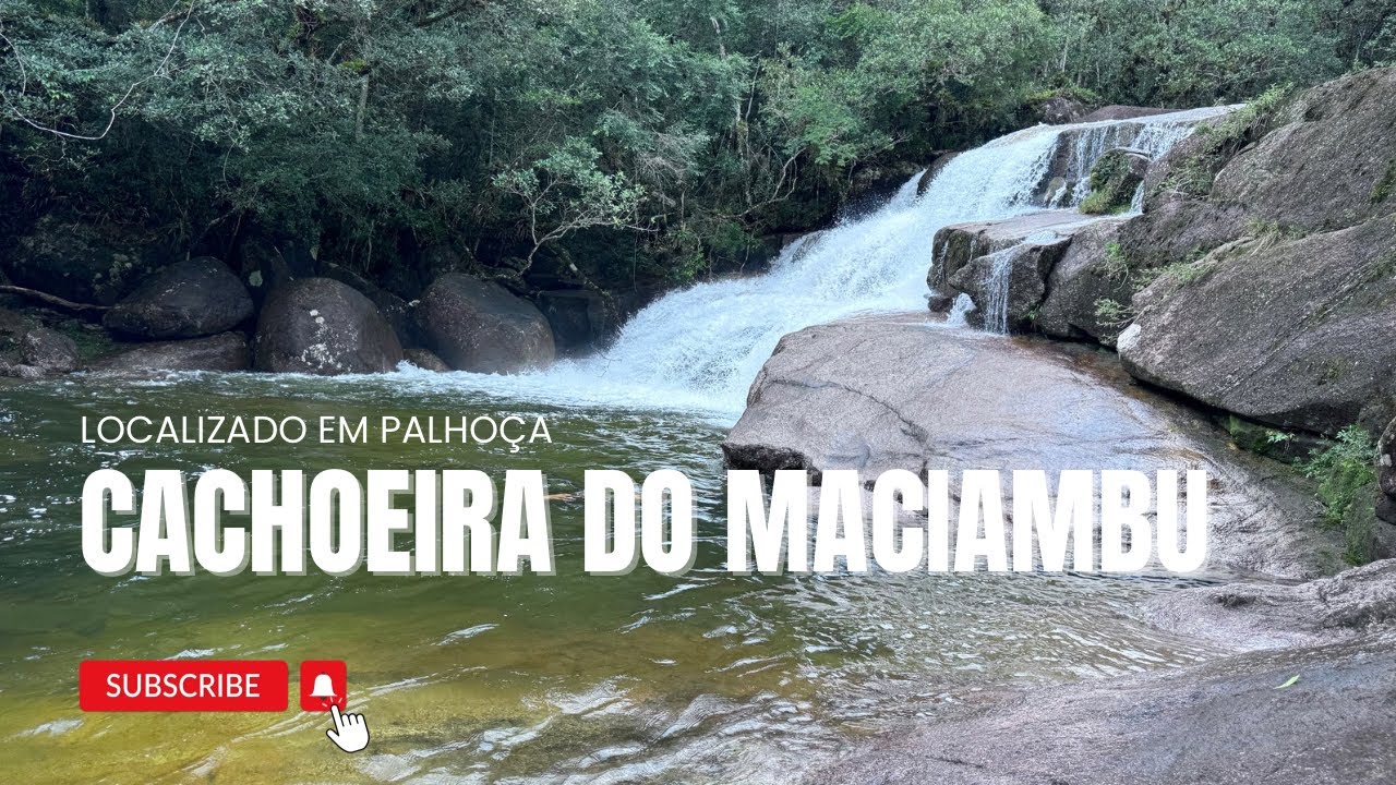 Cachoeira do Maciambu em Palhoça Sc
