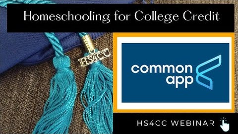 HS4CC Common Application Tutorial