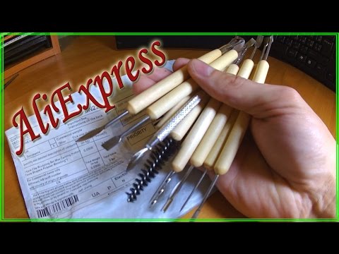 Стеки для лепки из полимерной глины от АлиЭкспресс / Stacks for working with polymer clay