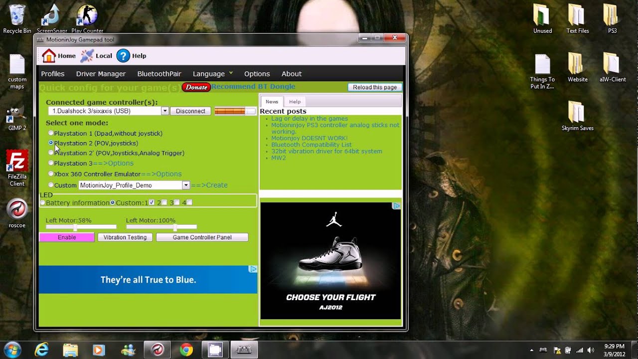 How to use a PS3 controller on PC YouTube