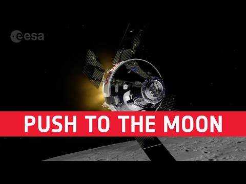 European push to the Moon