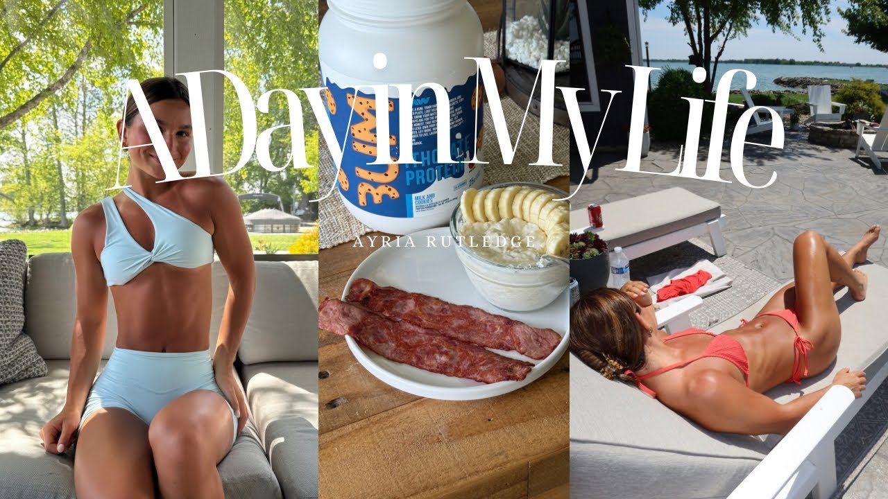 ДЕНЬ ИЗ МОЕЙ ЖИЗНИ — загар, еда, которую я ем, новая молодая девушка для ее дропа и многое другое