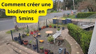 Comment créer une biodiversité rapidement ?