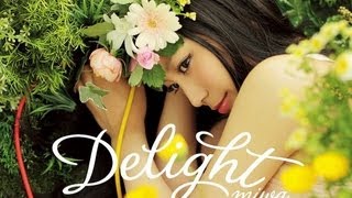 miwa ニューアルバム『Delight』 ジャケット写真が天使すぎる！［3rdアルバム]