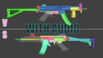 Burst fire comparison: HK MP5K PDW VS  CZ Scorpion Evo 3 | WOG | With Commentary