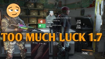 The Division Outbreak Cache Opening Ninja Bike Luck 1.7