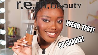 REM BEAUTY Foundation Try on + Wear Test!