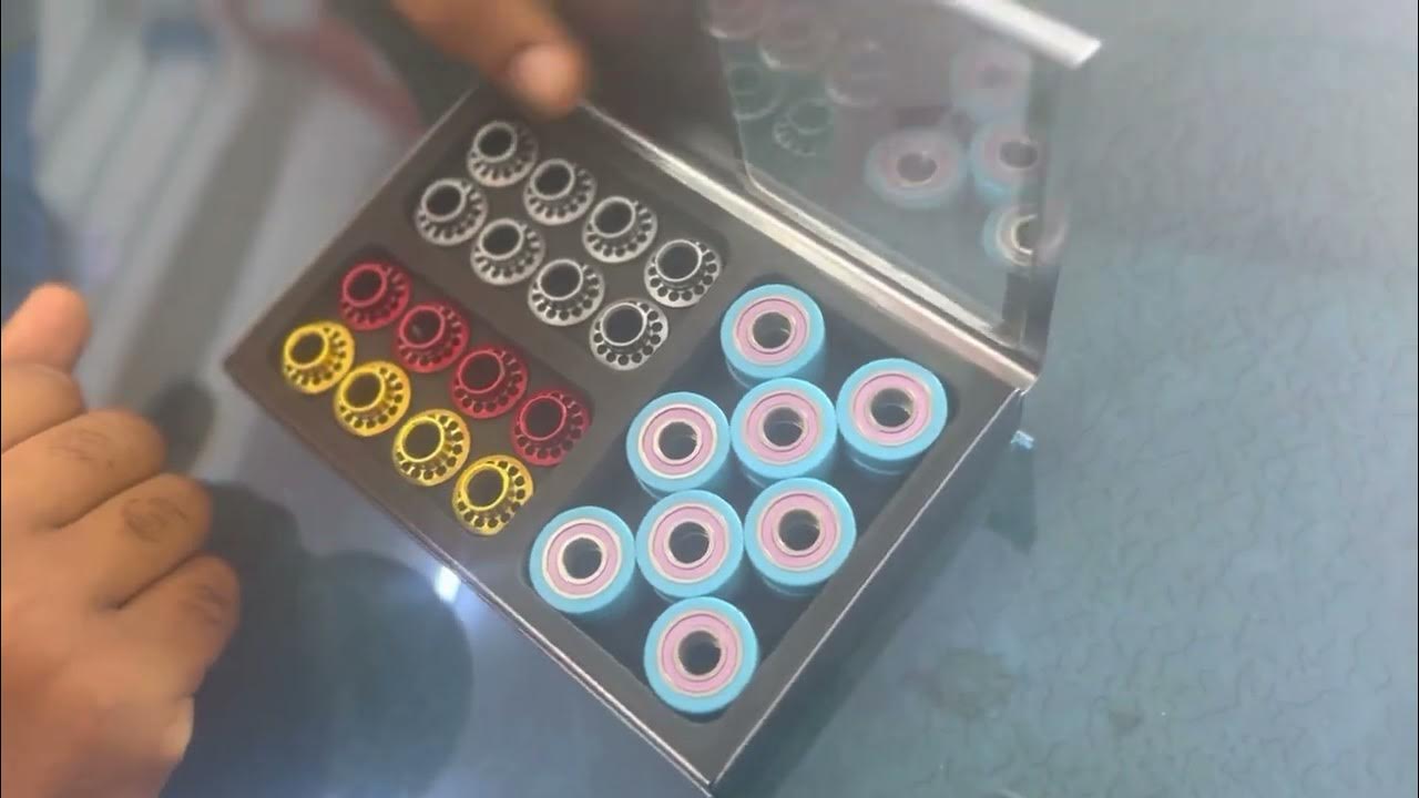 What bearings do speed skaters use?skating bearing skates india