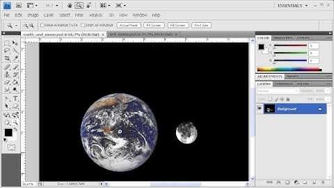 1.2.3 Navigating through Photoshop CS4 (Tools Panel): Adobe Photoshop CS4 Video