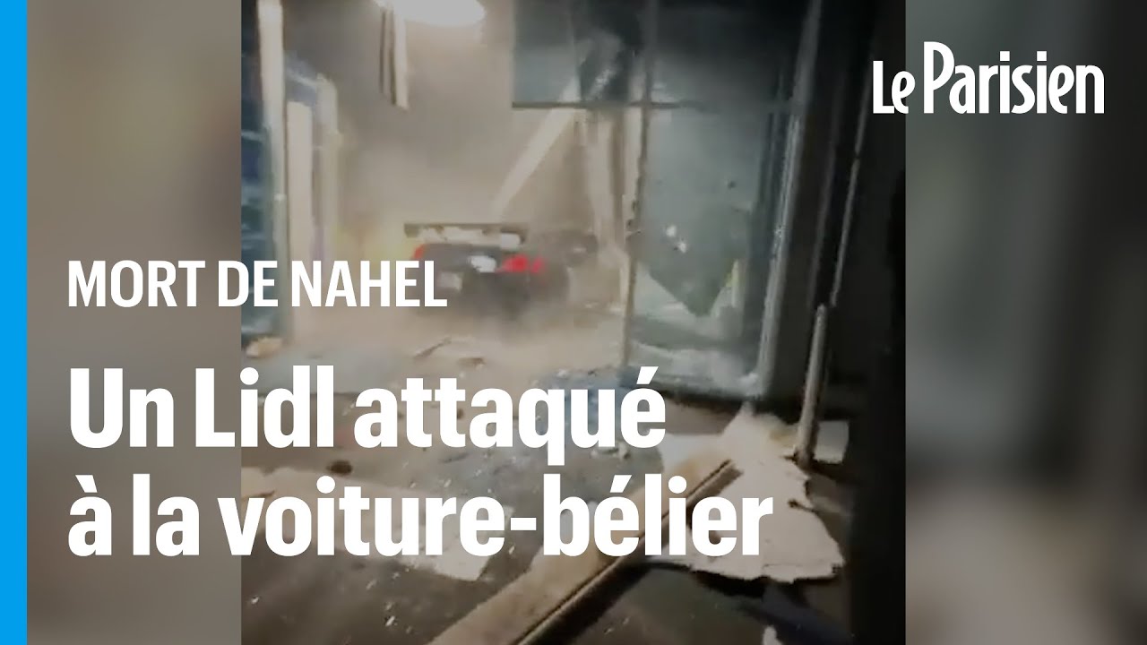 Mort de Nahel  des magasins attaqus et pills par les meutiers