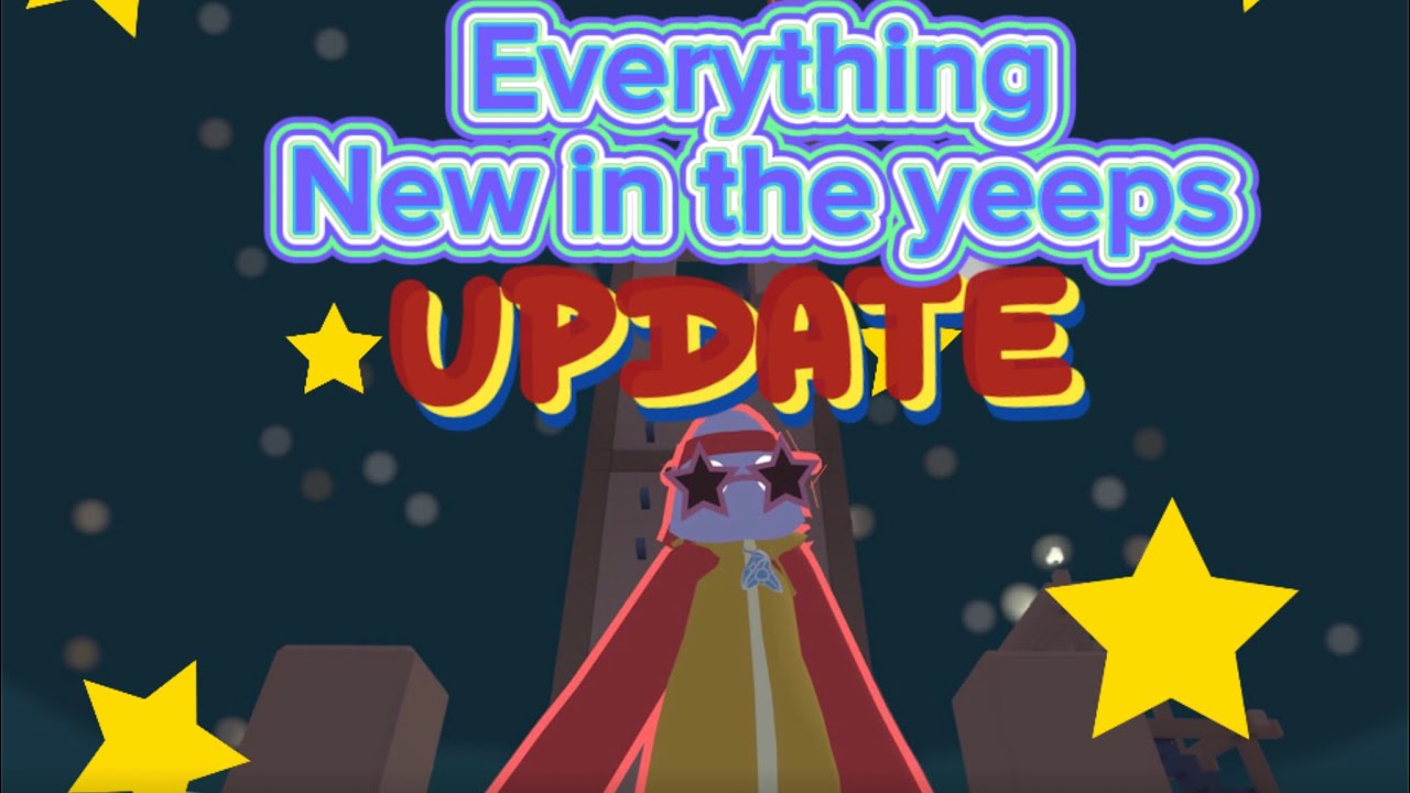Everything new in the Brand New yeeps hide and seek update - YouTube