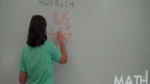 Multiplying Decimals
